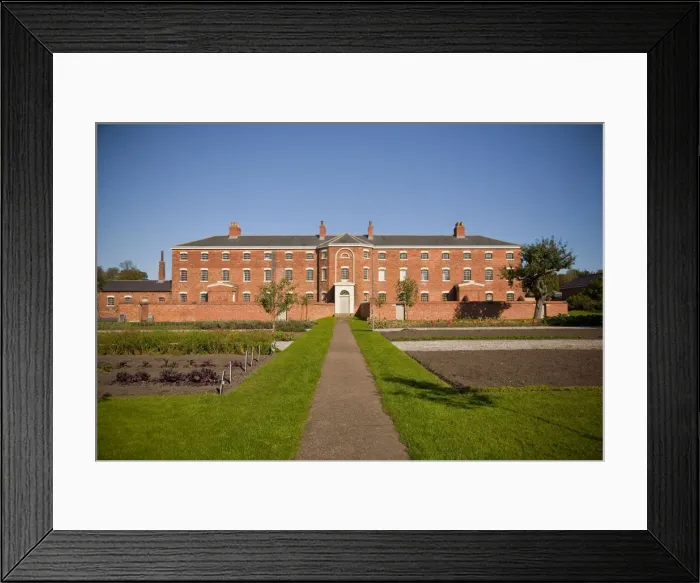 Framed Print : England. Southwell workhouse is now open as a museum Framed Print : England. Southwell workhouse is now open as a museum