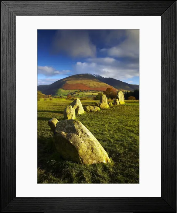 Framed Print : Castlerigg Stone Circle, Keswick, Lake District National Park, Cumbria, England Framed Print : Castlerigg Stone Circle, Keswick, Lake District National Park, Cumbria, England