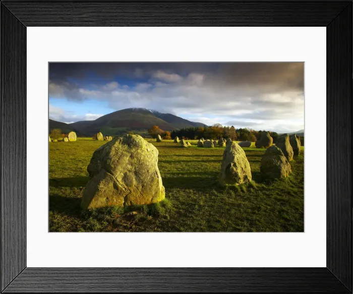 Framed Print : Castlerigg Stone Circle, Keswick, Lake District National Park, Cumbria, England Framed Print : Castlerigg Stone Circle, Keswick, Lake District National Park, Cumbria, England
