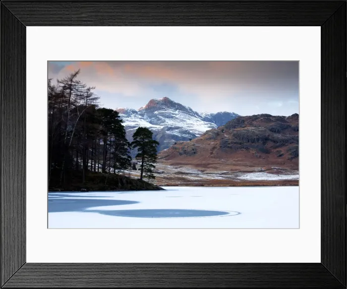 Framed Print : Blea Tarn in Winter, Lake District National Park, Cumbria, England Framed Print : Blea Tarn in Winter, Lake District National Park, Cumbria, England