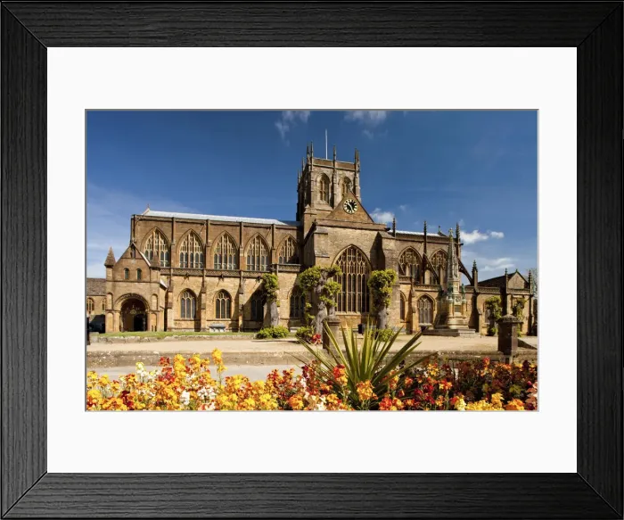 Framed Print : Sherborne Abbey, Dorset, England Framed Print : Sherborne Abbey, Dorset, England