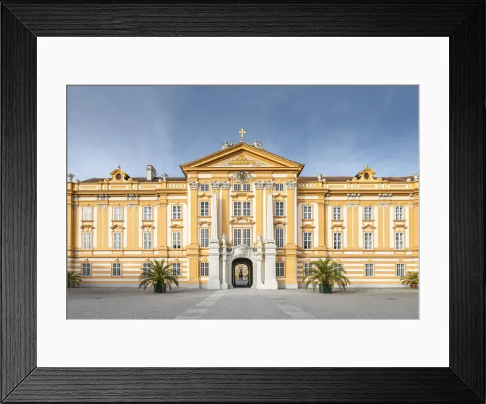 Framed Print : Melk, Wachau, Lower Austria, Austria, Europe. The Benedectine abbey Framed Print : Melk, Wachau, Lower Austria, Austria, Europe. The Benedectine abbey
