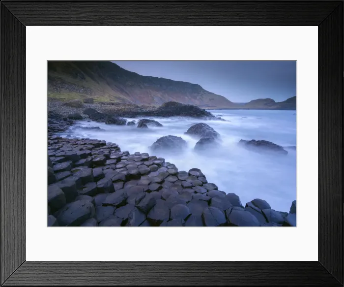 Framed Print : The rocks symbol of Giants Causeway, Northern ireland Framed Print : The rocks symbol of Giants Causeway, Northern ireland