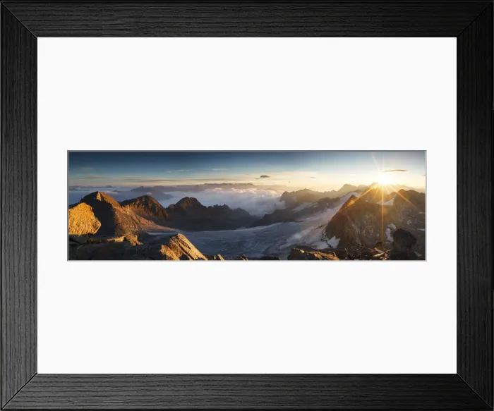 Framed Print : Lombardy, Italy. Pisgana glacier Framed Print : Lombardy, Italy. Pisgana glacier