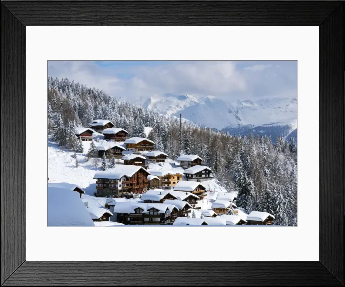 Framed Print : Bettmeralp, Canton Valais, Switzerland Framed Print : Bettmeralp, Canton Valais, Switzerland