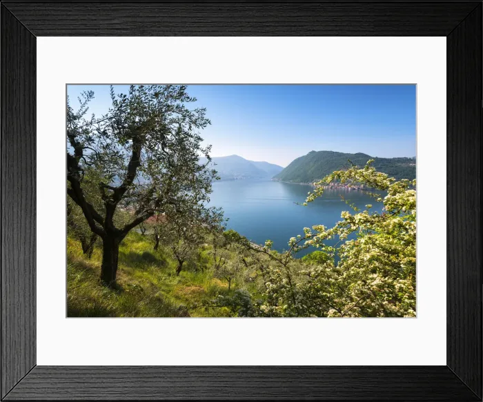 Framed Print : Iseo lake, Brescia province, Lombardy district, Italy, Europe Framed Print : Iseo lake, Brescia province, Lombardy district, Italy, Europe