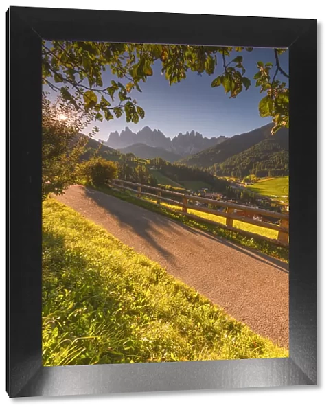 Funes valley, Bolzano province, Trentino Alto Adige district, Italy, Europe