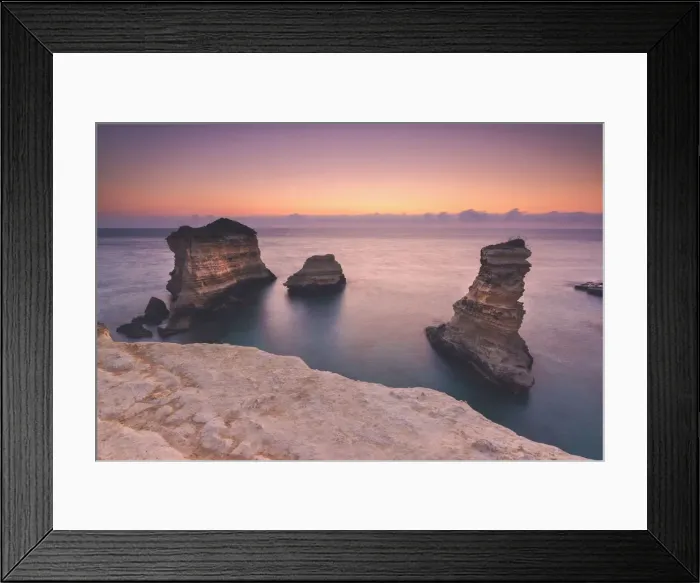 Framed Print : Torre Sant Andrea at dawn, Lecce province, Europe, Italy, Puglia district Framed Print : Torre Sant Andrea at dawn, Lecce province, Europe, Italy, Puglia district