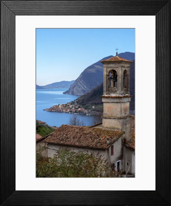 Framed Print : Iseo lake, province of Brescia, Italy Framed Print : Iseo lake, province of Brescia, Italy