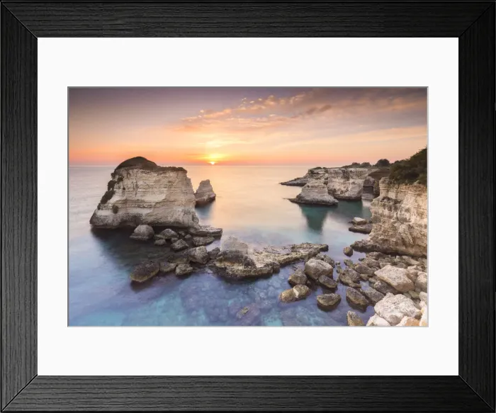 Framed Print : The Faraglioni of Torre Sant Andrea. Melendugno, province of Lecce, Salento, Apulia Framed Print : The Faraglioni of Torre Sant Andrea. Melendugno, province of Lecce, Salento, Apulia