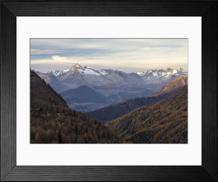 Framed Print : View of the Aletschorn from the top of the Simplon pass. Simplonpass, Canton of Valais Framed Print : View of the Aletschorn from the top of the Simplon pass. Simplonpass, Canton of Valais