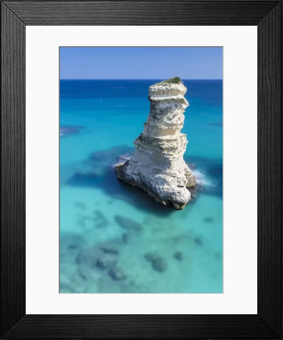 Framed Print : The Faraglioni of Torre Sant Andrea. Melendugno, province of Lecce, Salento, Apulia Framed Print : The Faraglioni of Torre Sant Andrea. Melendugno, province of Lecce, Salento, Apulia