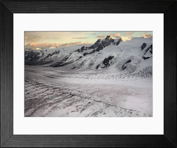 Framed Print : Aerial view over Wrangell St. Elias national Park, Alaska Framed Print : Aerial view over Wrangell St. Elias national Park, Alaska