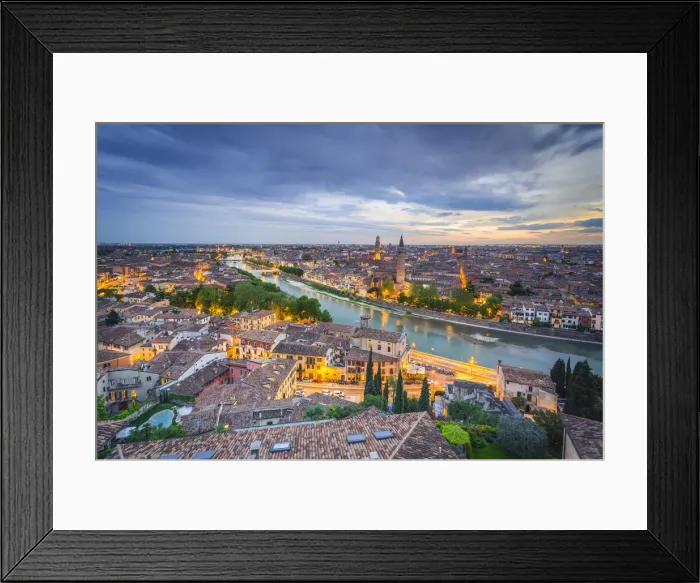 Framed Print : Verona, Veneto, Italy Framed Print : Verona, Veneto, Italy