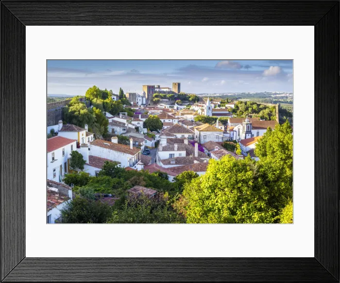 Framed Print : Obidos, Leiria district, Portugal Framed Print : Obidos, Leiria district, Portugal