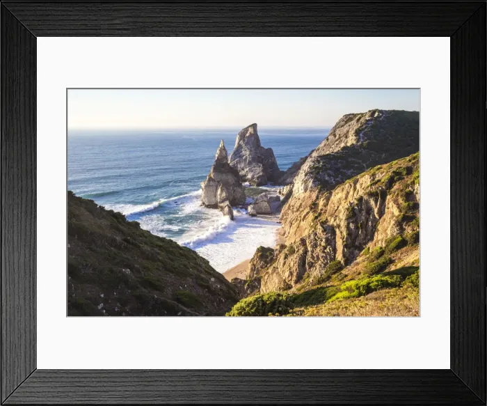 Framed Print : Ursa beach, Colares, Sintra, Lisbon region, Portugal Framed Print : Ursa beach, Colares, Sintra, Lisbon region, Portugal