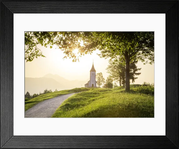 Framed Print : The iconic Jamik church, Jamnik, Kranj, Upper Carniola, Slovenia Framed Print : The iconic Jamik church, Jamnik, Kranj, Upper Carniola, Slovenia