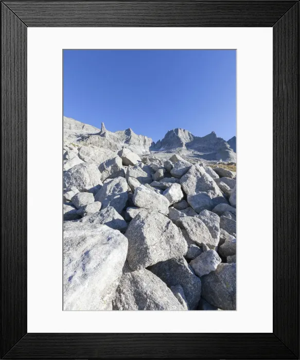 Framed Print : Blue summer sky on peak Badile and Porcellizzo Valley Masino Valley Valtellina Sondrio Framed Print : Blue summer sky on peak Badile and Porcellizzo Valley Masino Valley Valtellina Sondrio