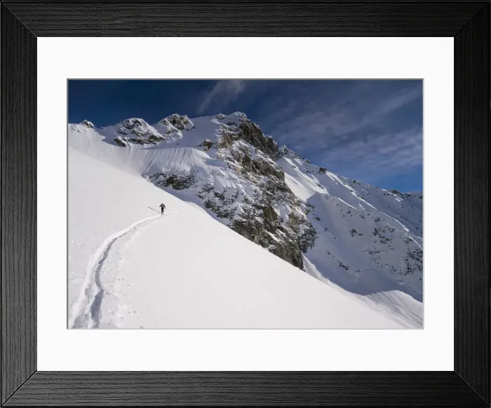 Framed Print : Skier at Sella di Pioda, Monte Disgrazia, Valtellina, Lombardy, Italy Framed Print : Skier at Sella di Pioda, Monte Disgrazia, Valtellina, Lombardy, Italy