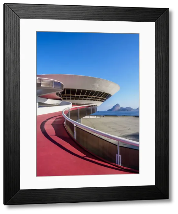 Framed Print : Niteroi Contemporary Art Museum MAC, Niteroi, State of Rio de Janeiro, Brazil Framed Print : Niteroi Contemporary Art Museum MAC, Niteroi, State of Rio de Janeiro, Brazil