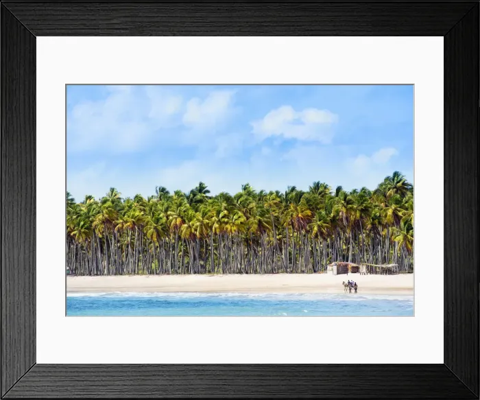 Framed Print : South America, Brazil, Bahia, Tinhare island, Boipeba, an idyllic beach on Boipeba island Framed Print : South America, Brazil, Bahia, Tinhare island, Boipeba, an idyllic beach on Boipeba island