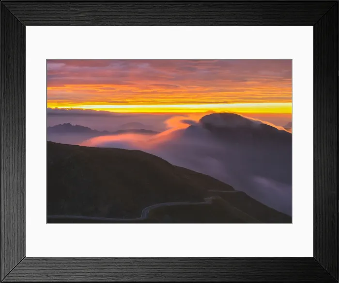 Framed Print : Mount Maniva at sunrise, Province of Brescia, Lombardy, Italy Framed Print : Mount Maniva at sunrise, Province of Brescia, Lombardy, Italy