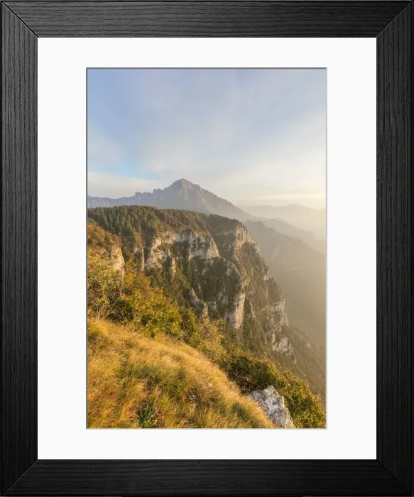 Framed Print : Sunrise on Grigna meridionale seen from Monte Coltignone, Lecco, Lombardy, Italy Framed Print : Sunrise on Grigna meridionale seen from Monte Coltignone, Lecco, Lombardy, Italy