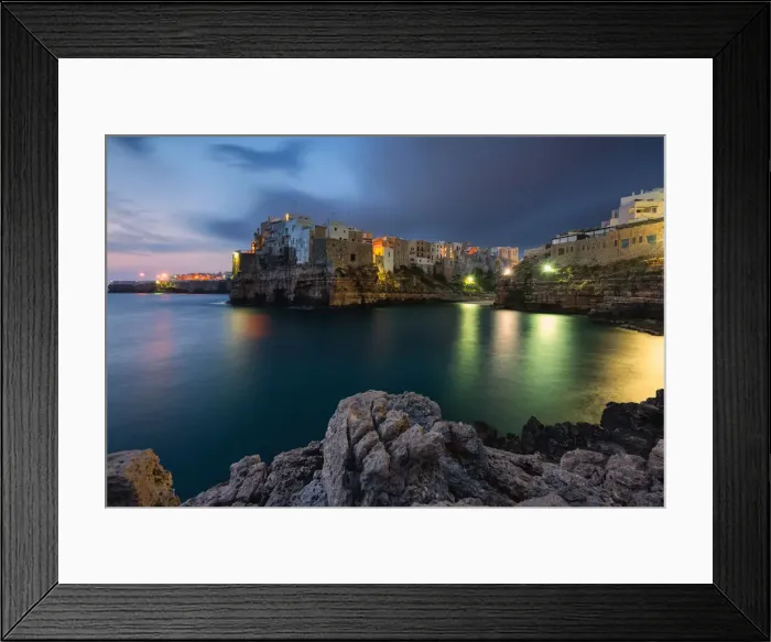 Framed Print : Polignano a Mare, Bari province, Apulia, Italy Framed Print : Polignano a Mare, Bari province, Apulia, Italy