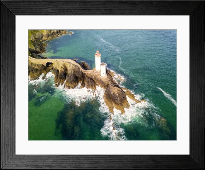 Framed Print : Petit Minou lightouse. Plouzanepointe, Finistere, Brittany, France Framed Print : Petit Minou lightouse. Plouzanepointe, Finistere, Brittany, France