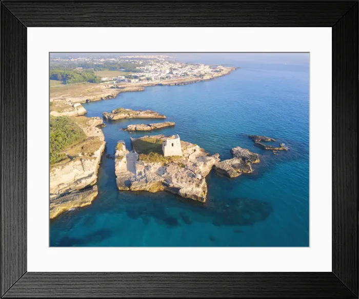 Framed Print : Roca Vecchia, Lecce district, Puglia, Italy Framed Print : Roca Vecchia, Lecce district, Puglia, Italy