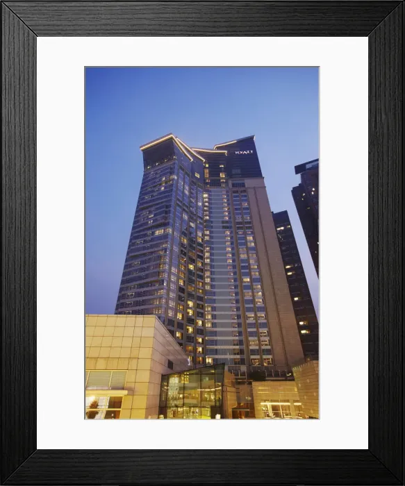 Framed Print : Grand Hyatt Hotel in City Crossing complex, Shenzhen, Guangdong, China