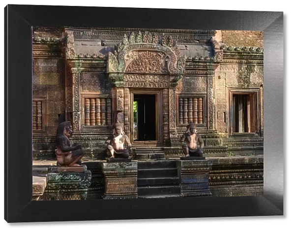 Asia, Cambodia, Siem Reap, UNESCO World Heritage, Angkor, Banteay Srei, Hindu, temple