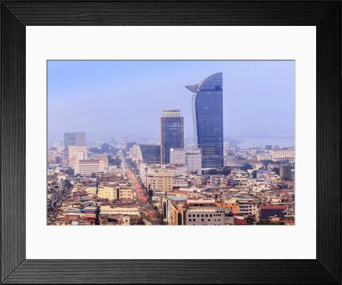 Framed Print : Asia, South East Asia, Cambodia, Phnom Penh Framed Print : Asia, South East Asia, Cambodia, Phnom Penh