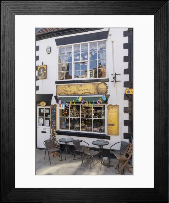 Framed Print : Marie Antoinette's Patisserie, Whitby Framed Print : Marie Antoinette's Patisserie, Whitby