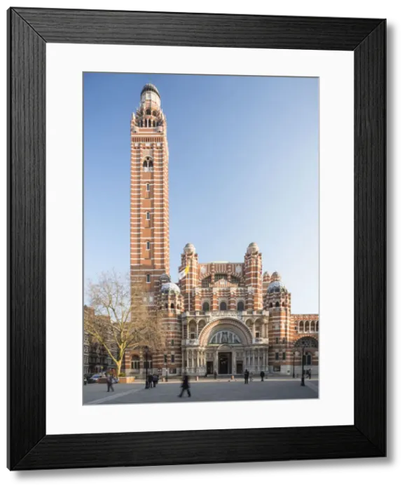 Framed Print : Exterior of Westminster Cathedral, London, UK Framed Print : Exterior of Westminster Cathedral, London, UK