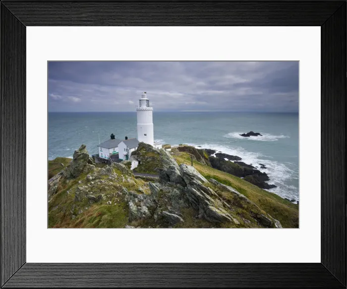 Framed Print : Start Point Lighthouse in South Devon, England. January 2009 Framed Print : Start Point Lighthouse in South Devon, England. January 2009