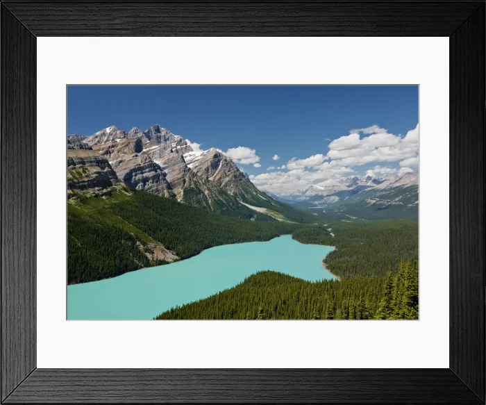 Framed Print : Peyto Lake, Banff National Park, Alberta, Canada Framed Print : Peyto Lake, Banff National Park, Alberta, Canada