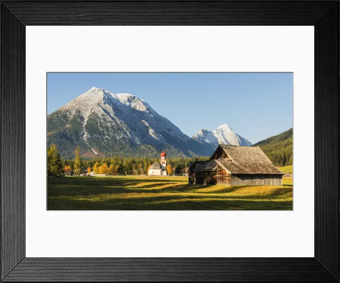 Framed Print : Leutasch in the autumn at golden hour Europe, Austria, Tirol, Innsbruck, Seefeld Framed Print : Leutasch in the autumn at golden hour Europe, Austria, Tirol, Innsbruck, Seefeld
