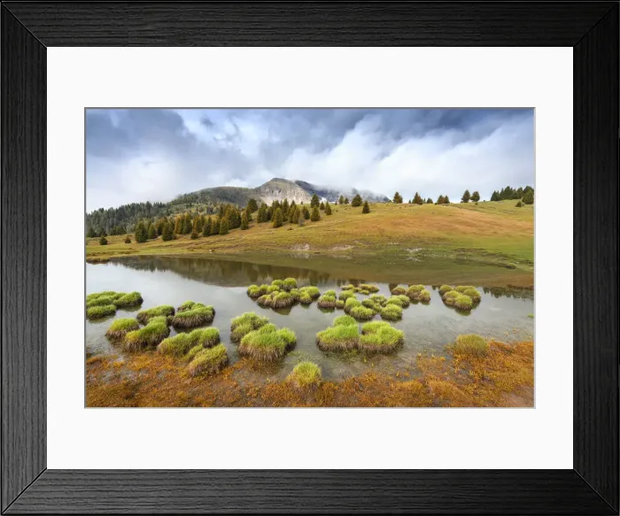 Framed Print : Peller mountain and lake Vipers Europe, Italy, Non valley, Trentino, Trento province Framed Print : Peller mountain and lake Vipers Europe, Italy, Non valley, Trentino, Trento province
