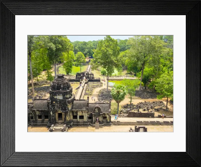 Framed Print : Baphuon temple ruins, Angkor Thom, UNESCO World Heritage Site, Siem Reap Province Framed Print : Baphuon temple ruins, Angkor Thom, UNESCO World Heritage Site, Siem Reap Province