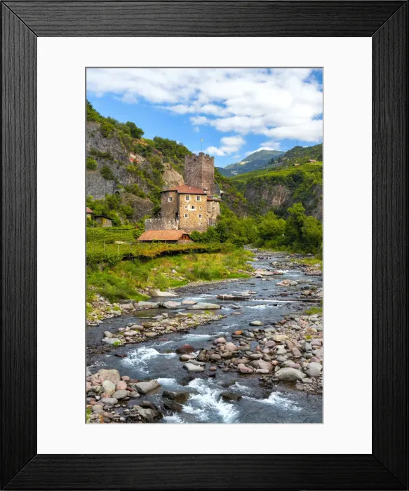 Framed Print : Castle Novale in autumn Europe, Italy, South Tyrol, Sarentino Valley, Bolzano province Framed Print : Castle Novale in autumn Europe, Italy, South Tyrol, Sarentino Valley, Bolzano province