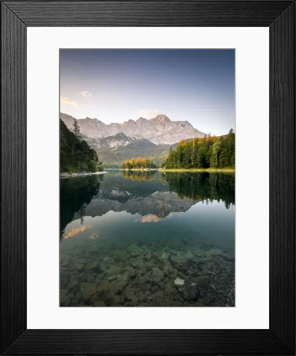 Framed Print : Eibsee, Garmisch Partenkirchen, Bayern, Germany Framed Print : Eibsee, Garmisch Partenkirchen, Bayern, Germany