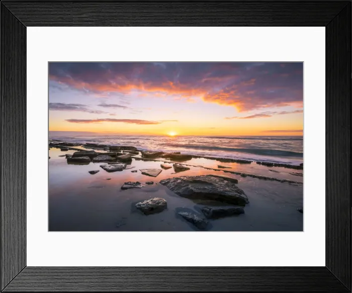 Framed Print : Sunrise in Kauai island, Hawaii, USA Framed Print : Sunrise in Kauai island, Hawaii, USA