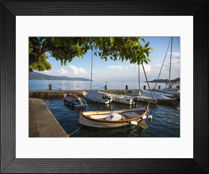 Framed Print : Gargnano, Garda Lake, Brescia district, Lombardia, Italy Framed Print : Gargnano, Garda Lake, Brescia district, Lombardia, Italy