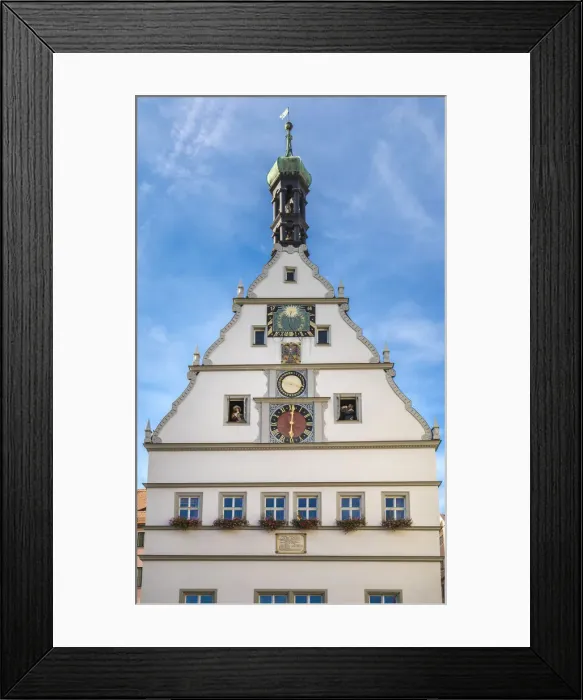 Framed Print : Rothenburg ob der Tauber, Bayern, Germany Framed Print : Rothenburg ob der Tauber, Bayern, Germany