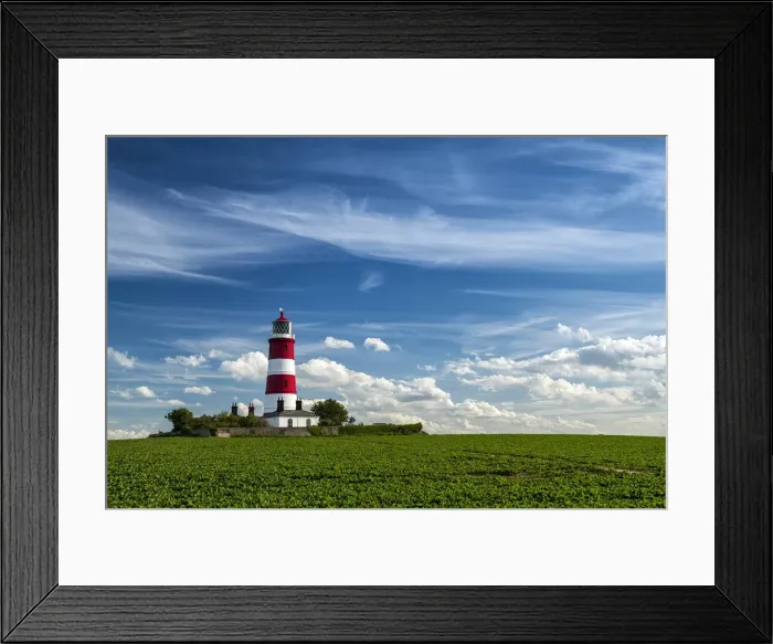Framed Print : Happisburgh Lighthouse, Happisburgh, Norfolk, England Framed Print : Happisburgh Lighthouse, Happisburgh, Norfolk, England