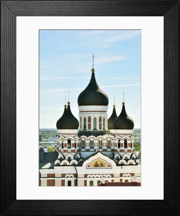 Framed Print : Alexander Nevsky Cathedral, dating back to the 19th century, in Toompea Hill Framed Print : Alexander Nevsky Cathedral, dating back to the 19th century, in Toompea Hill
