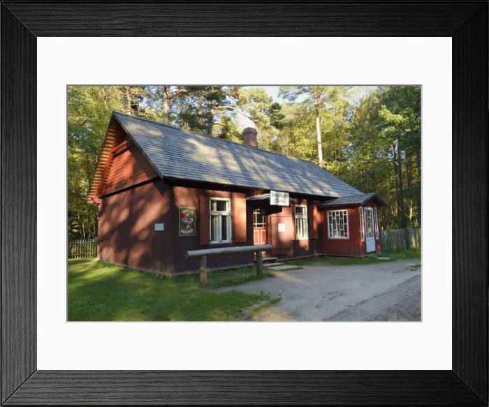 Framed Print : Drugstore from an old village. Estonian Open Air Museum, Rocca al Mare. Tallinn, Estonia Framed Print : Drugstore from an old village. Estonian Open Air Museum, Rocca al Mare. Tallinn, Estonia