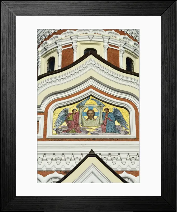 Framed Print : Detail of Alexander Nevsky Cathedral, dating back to the 19th century, in Toompea Hill Framed Print : Detail of Alexander Nevsky Cathedral, dating back to the 19th century, in Toompea Hill