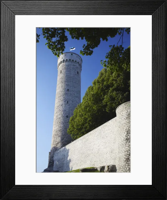 Framed Print : Estonia, Tallinn, Pikk Herman (Tall Herman) Tower In Grounds Of Toompea Castle Framed Print : Estonia, Tallinn, Pikk Herman (Tall Herman) Tower In Grounds Of Toompea Castle